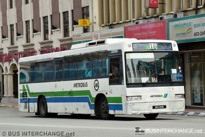 Bus 16 - Metrobus Nationwide Nissan Diesel JP251 (BHS9196)