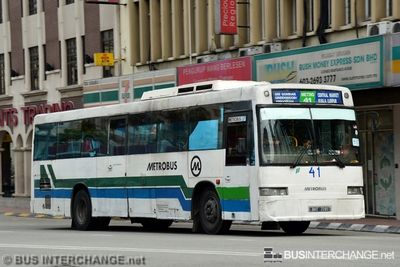 Bus 41 - Metrobus Nationwide Nissan Diesel JP251 (BHT7281)