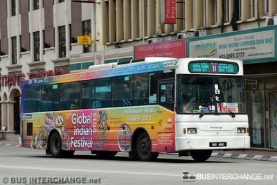 Bus 11 - Metrobus Nationwide Nissan Diesel JP251 (BHU4660)