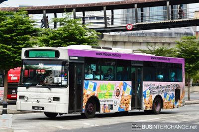 Bus 17 - Metrobus Nationwide Nissan Diesel JP251 (BHW2554)