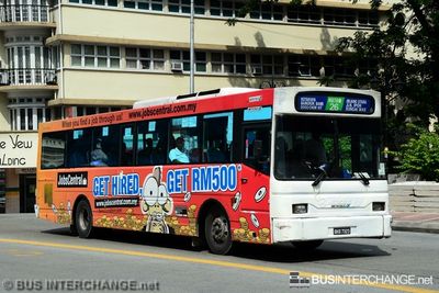 Bus 26 - Metrobus Nationwide Nissan Diesel JP251 (BHX7323)