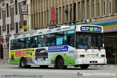 Bus 26 - Metrobus Nationwide Nissan Diesel JP251 (BHX 705)