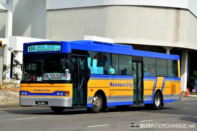 Bus 606 - Kembara City Hino RK1JSKA (BJE8853)