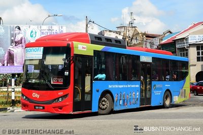 Bus 127 - Cityliner Daewoo BV120MA (BJR3518)