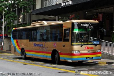 Wawasan Sutera / Seranas Bus Service (BLA9888) - KLANG