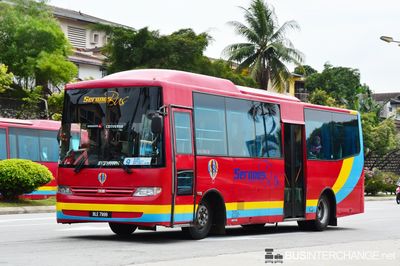 Bus 9 - Wawasan Sutera / Seranas Bus Service (BLE7999)
