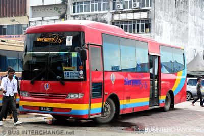 Bus 19 - Wawasan Sutera / Seranas Bus Service (BLJ5333)