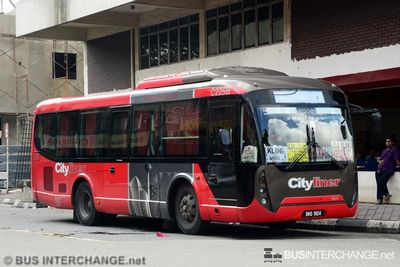 Bus 414 - Cityliner Daewoo BS090 (BKG1924)