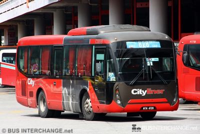 Bus 828 - Cityliner Daewoo BS090 (WTN4728)
