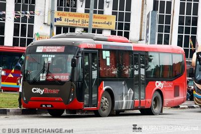 Bus 157 - Cityliner Daewoo BS090 (BKL1439)