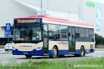 Bus 300 - RapidKuantan Scania K250UB (CDD1442)