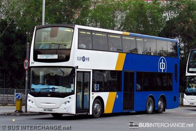 CLP 317 / NV7086 - China Light & Power (Employee Buses) Alexander Dennis Enviro 500