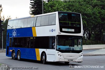 CLP 320 / NV7850 - China Light & Power (Employee Buses) Alexander Dennis Enviro 500