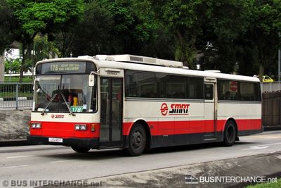Bus 178 - SMRT Buses Nissan Diesel U/UA (CSS185P)