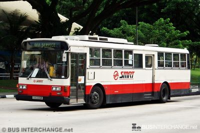 SMRT Buses Nissan Diesel U/UA (CSS205R) - OFF SERVICE