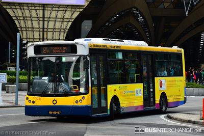 Bus 9A - Transmac Dennis Dart (MK-69-67)