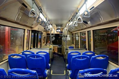 Interior of Scania K250UB