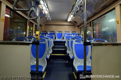Interior of Scania K250UB