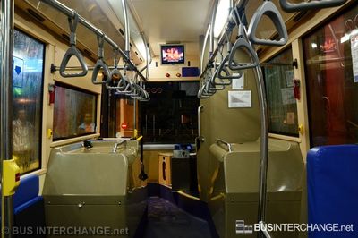 Interior of Scania K250UB