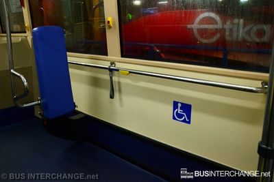 Wheenchair Bay of Scania K250UB