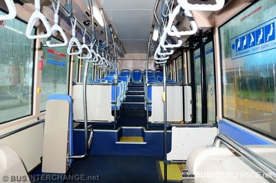 Interior of Scania K250UB