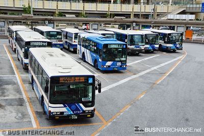 Variety of Mitsubishi Fuso Buses - Other Japan Buses