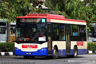 Bus 12 - Panorama Melaka Sksbus SA9-260L (WVV7582)