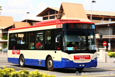 Bus 15 - Panorama Melaka Sksbus SA9-260L (WVX7827)