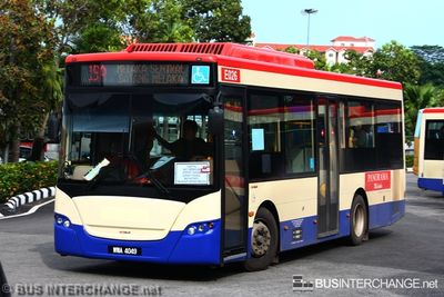 Bus 19A - Panorama Melaka Sksbus SA9-260L (WWA4049)