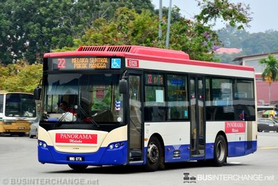 Bus 22 - Panorama Melaka Sksbus SA9-260L (WWB6774)