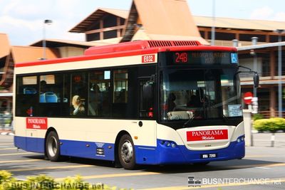 Bus 24B - Panorama Melaka Sksbus SA9-260L (WWA7289)