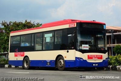 Bus 1A - Panorama Melaka Sksbus SA9-260L (WWC4587)