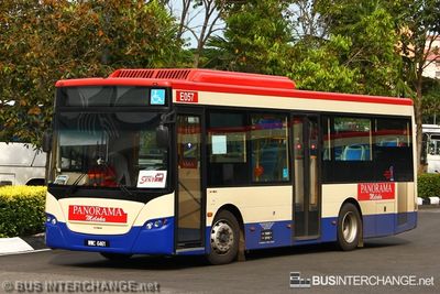 E057 / WWC6461 - Panorama Melaka Sksbus SA9-260L