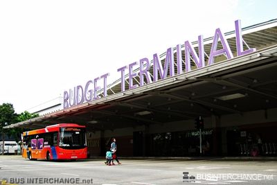 Main Entrance of Budget Terminal - Woodlands Transport