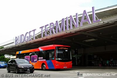 Main Entrance of Budget Terminal - Woodlands Transport