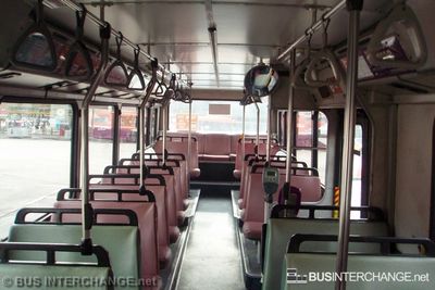 Interior of Scania N113CRB