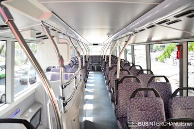 Interior: Upper-deck (Front to Rear) - RapidKL Alexander Dennis Enviro 500 MMC