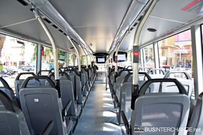 Interior: Upper-Deck (Rear to Front) - RapidKL Alexander Dennis Enviro 500 MMC