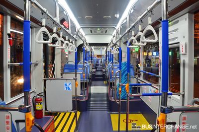 Interior (Middle to Rear) - Taichung BRT Yutong ZK6180HGC