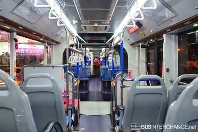 Interior (Rear to Front) - Taichung BRT Yutong ZK6180HGC
