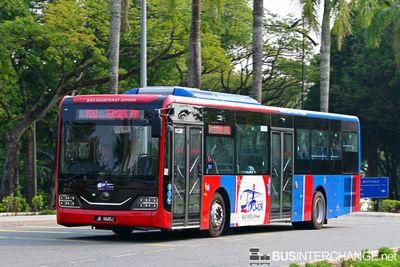 Bus P211 - Causeway Link Yutong ZK6128HG (JB9445J)