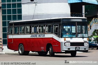 Bus 56 - Johore Motor Hino AK176K (JBM3635)