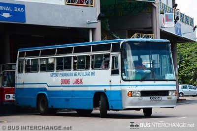 Bus T6 - Gunung Lambak (JCS3248)