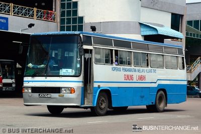 Bus T6 - Gunung Lambak (JCS3248)
