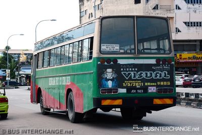 Bus 126 - Renggam Bus Company (JDX5123)