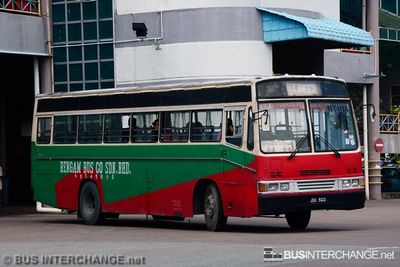 Bus 126 - Renggam Bus Company (JDX5123)