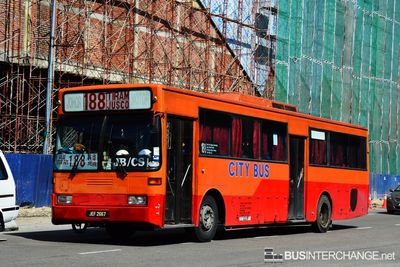 Bus 188 - Transit Link JB Mercedes-Benz OH1318 (JEF2667)