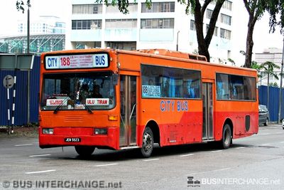 Bus 188 - Transit Link JB Mercedes-Benz OH1318 (JEF5523)
