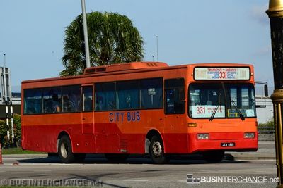Bus 331 - Transit Link JB Mercedes-Benz OH1318 (JEM4681)