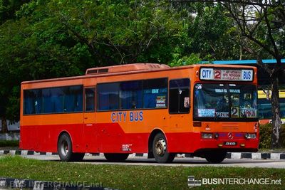 Bus 2 - Transit Link JB Mercedes-Benz OH1318 (JEM4909)